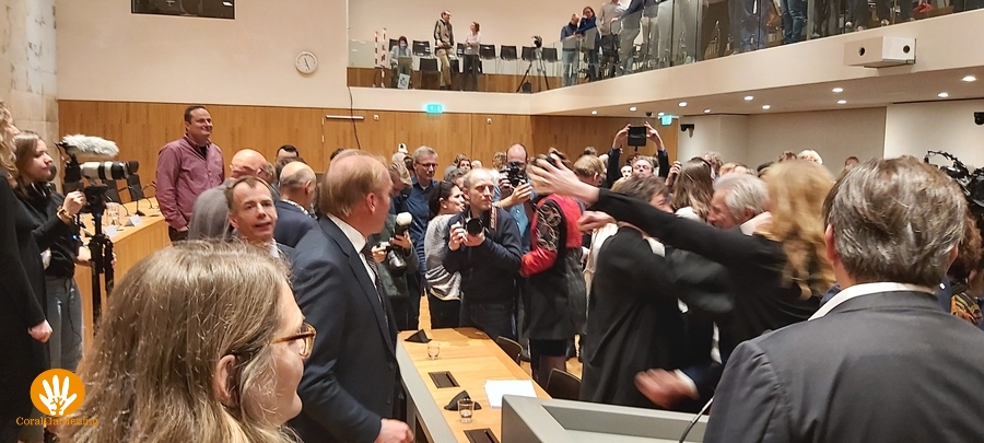 Joy after the ruling 